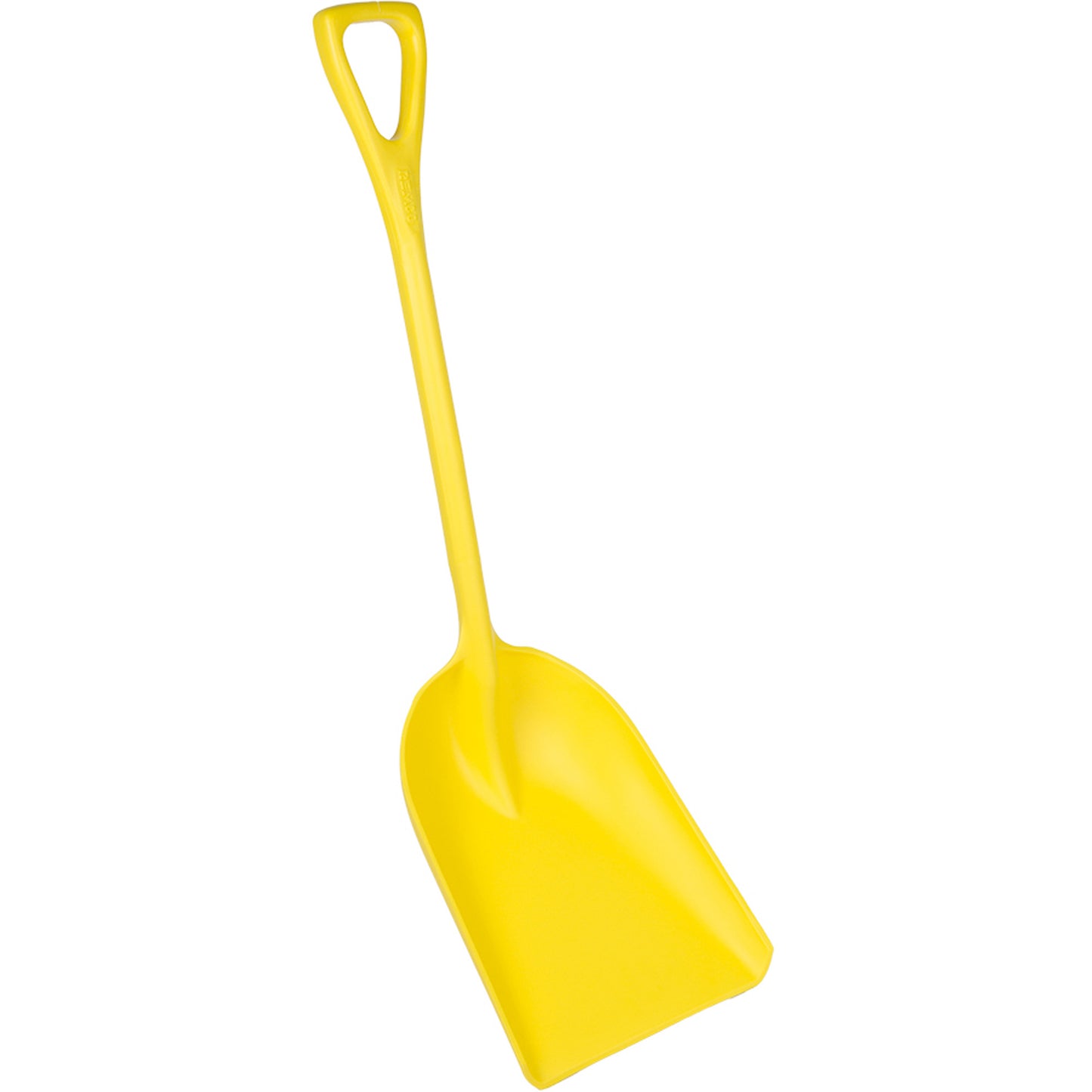 Food Processing Shovel, 13" x 17" Blade, 42-1/2" Length, Plastic, Yellow