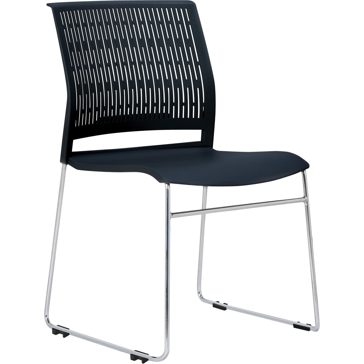 Activ™ Series Stacking Chairs, Polypropylene, 32-3/8" High, 275 lbs. Capacity, Black