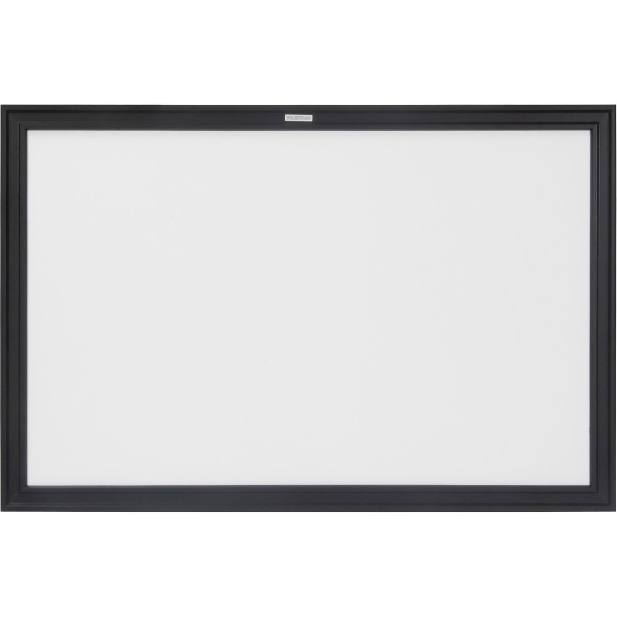 Black MDF Frame Whiteboard, Dry-Erase/Magnetic, 36" W x 24" H