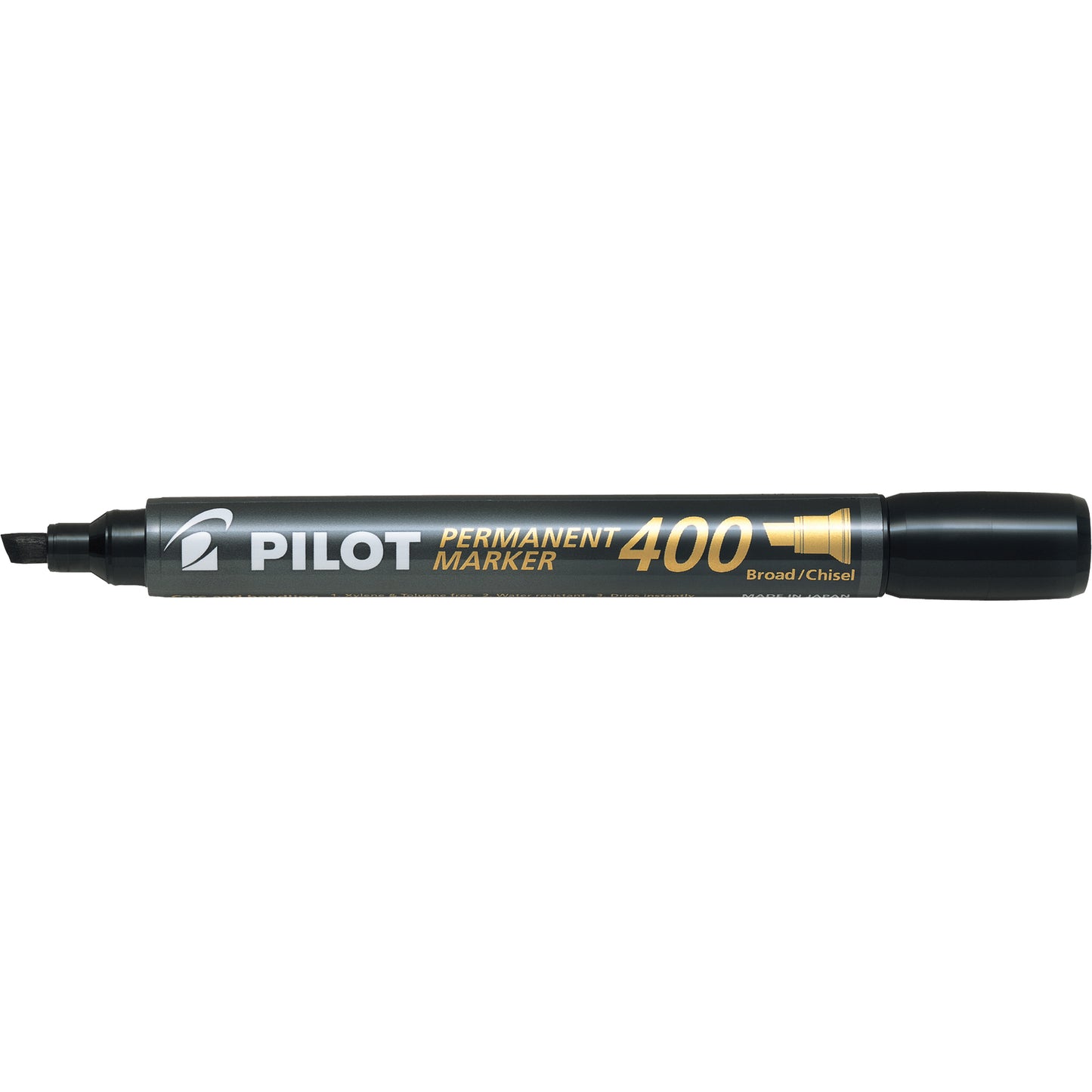 400 Permanent Marker, Chisel, Black