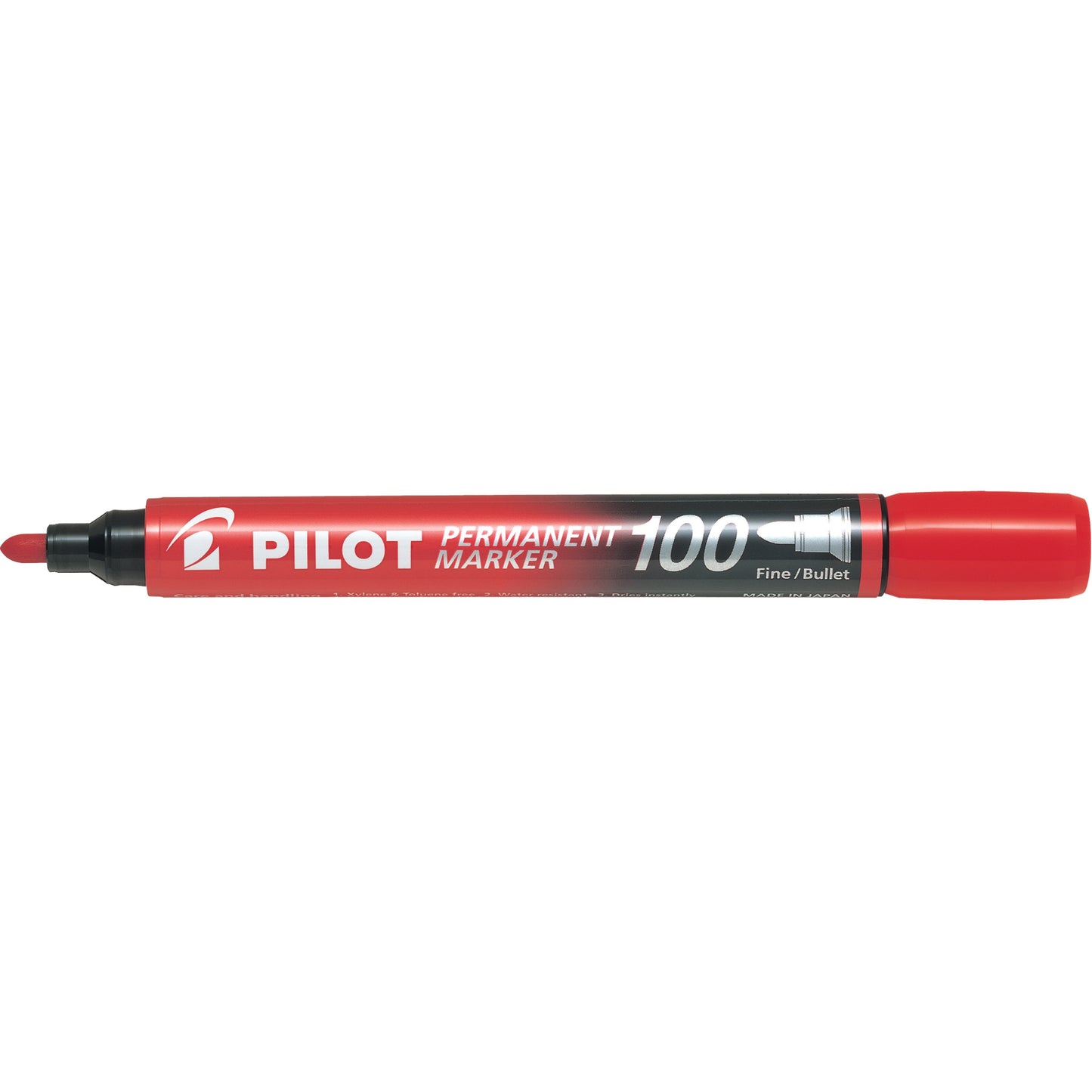 Series 100 Permanent Marker, Bullet, Red