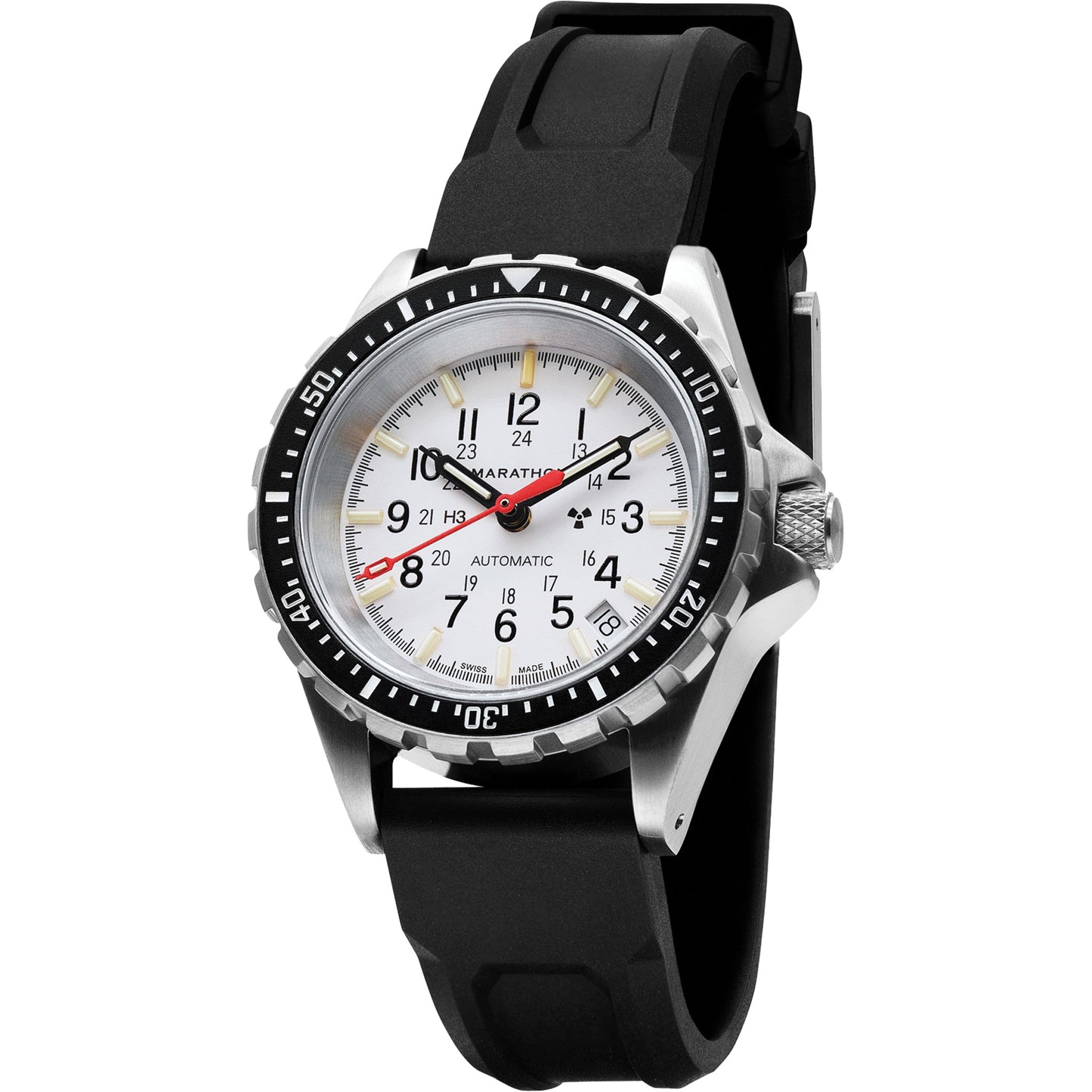Arctic Edition Medium Diver's Automatic, Digital, Battery Operated, 36 mm, Black