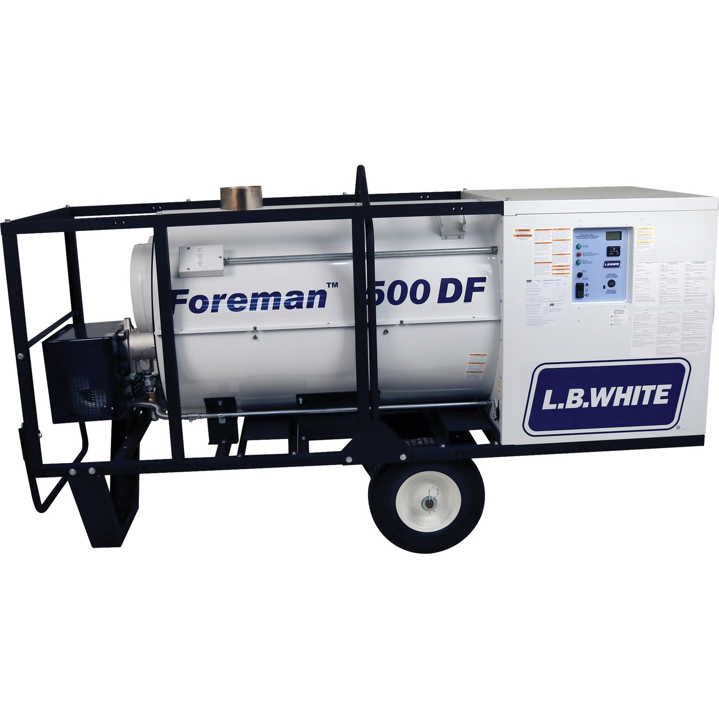 Foreman® 500 Indirect-fired Portable Heater, Radiant Heat, Natural Gas, 500000 BTU/H