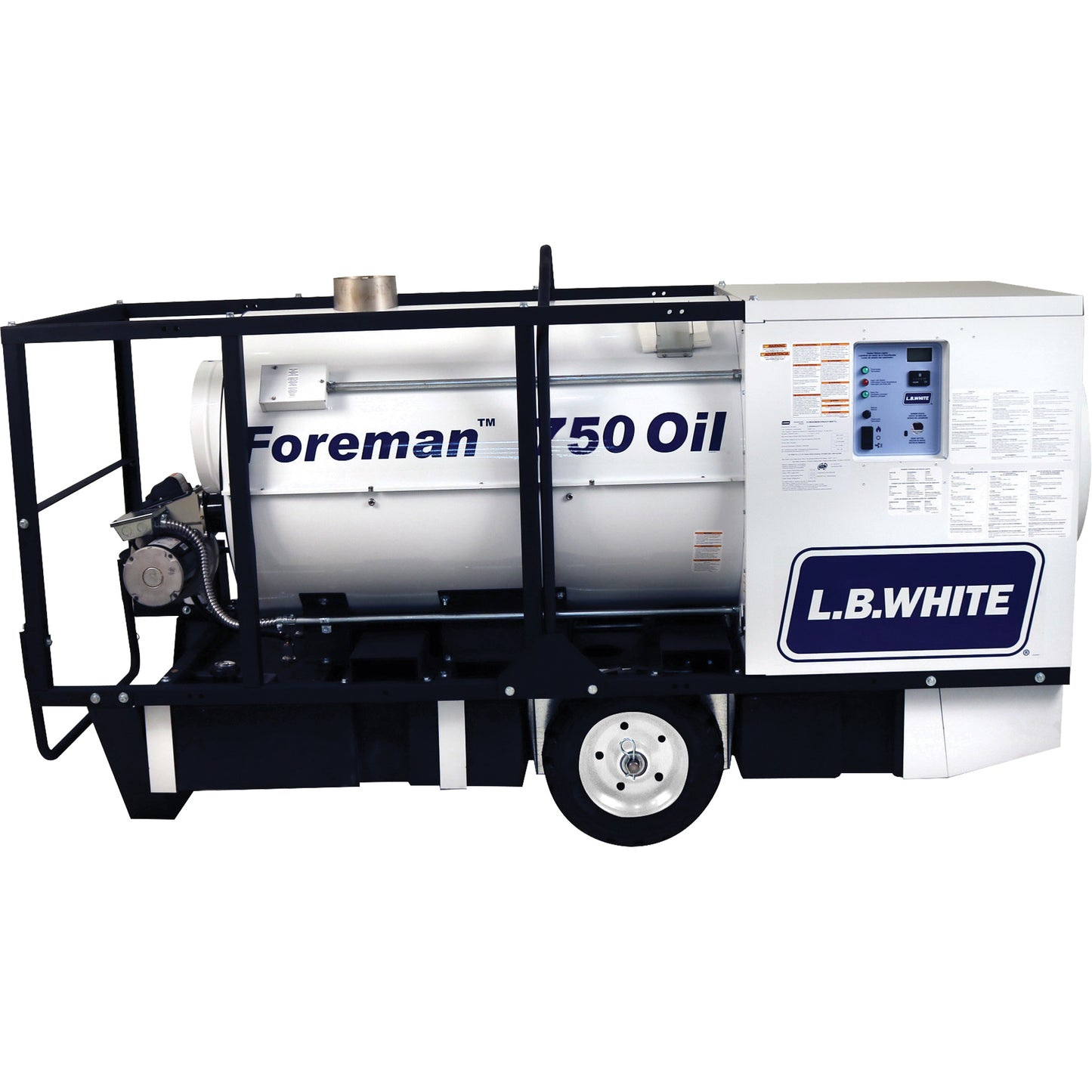 Foreman® 750 Indirect-fired Portable Heater, Oil Filled, Kerosene, 750000 BTU/H