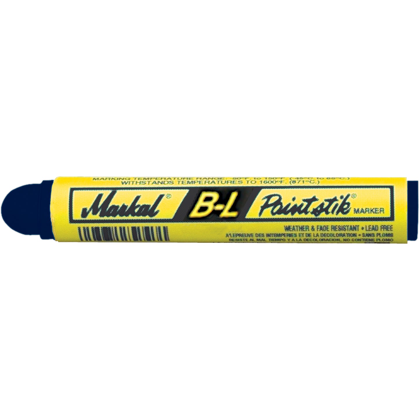 Paint Markers for Cold Surfaces - B-L® Paintstik® - 50° to 150°F, Solid Stick, Blue