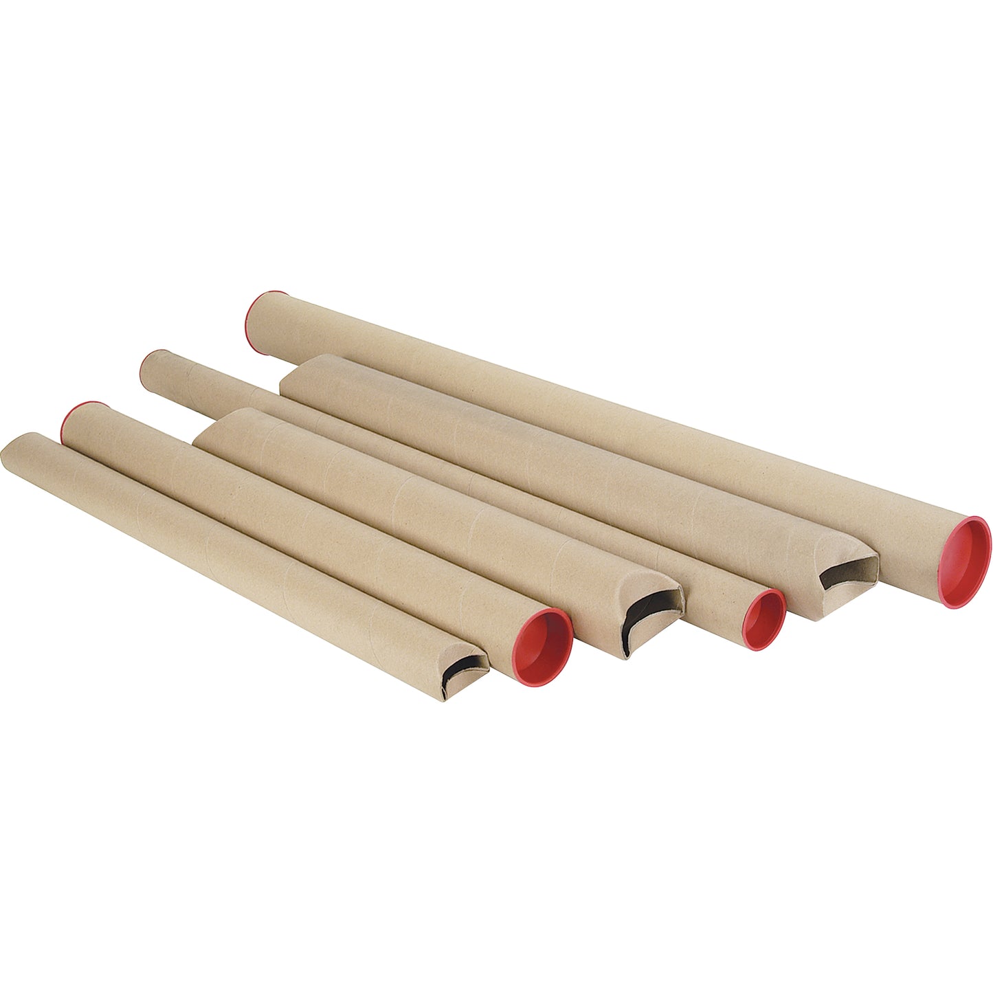 Snap-Seal Mailing Tubes, Round, 2" W x 30" L