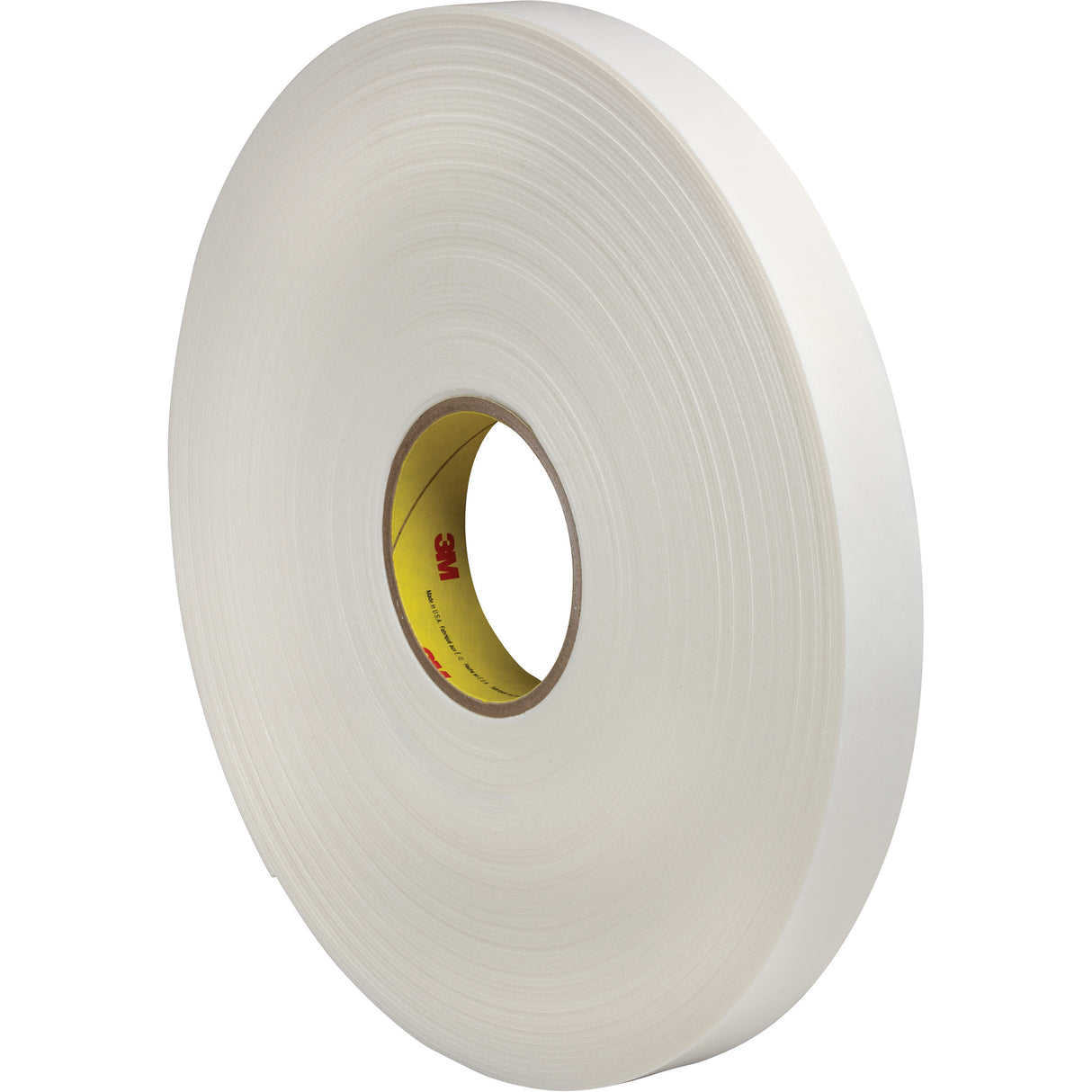 Double-Coated Foam Tape, 66 m (216') L x 18 mm (3/4") W, 60 lbs., Polyethylene
