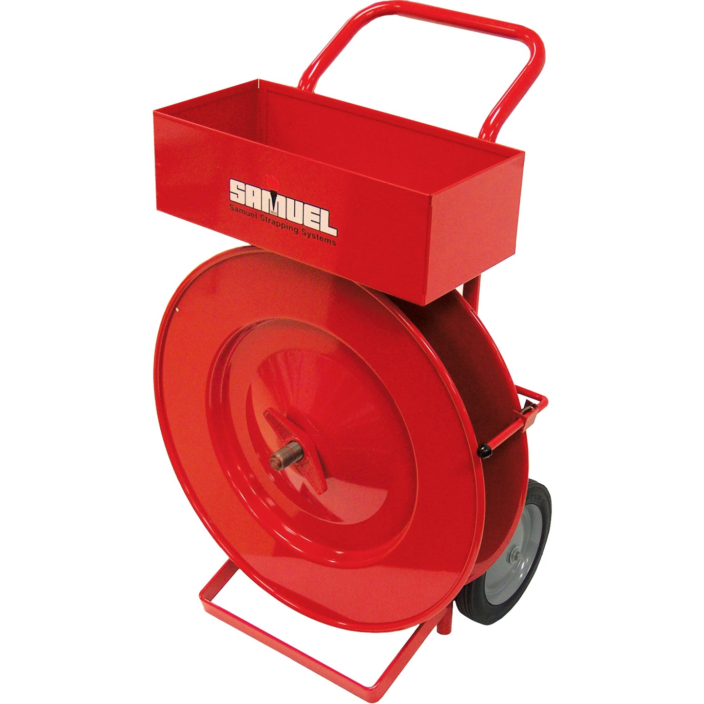 Strapping Dispenser, Polyester/Steel/Polypropylene Straps, 16" Core Dia., 2.875" Roll Width