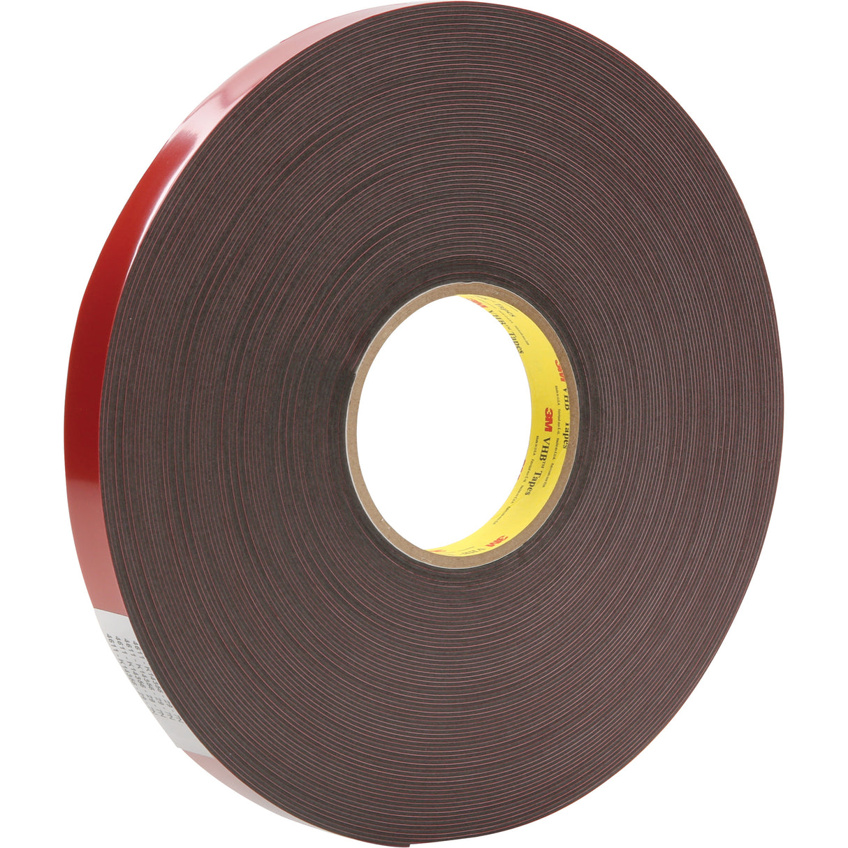 VHB™ Tape, 33 m (108') L x 18 mm (3/4") W, 1.1 mils, Acrylic