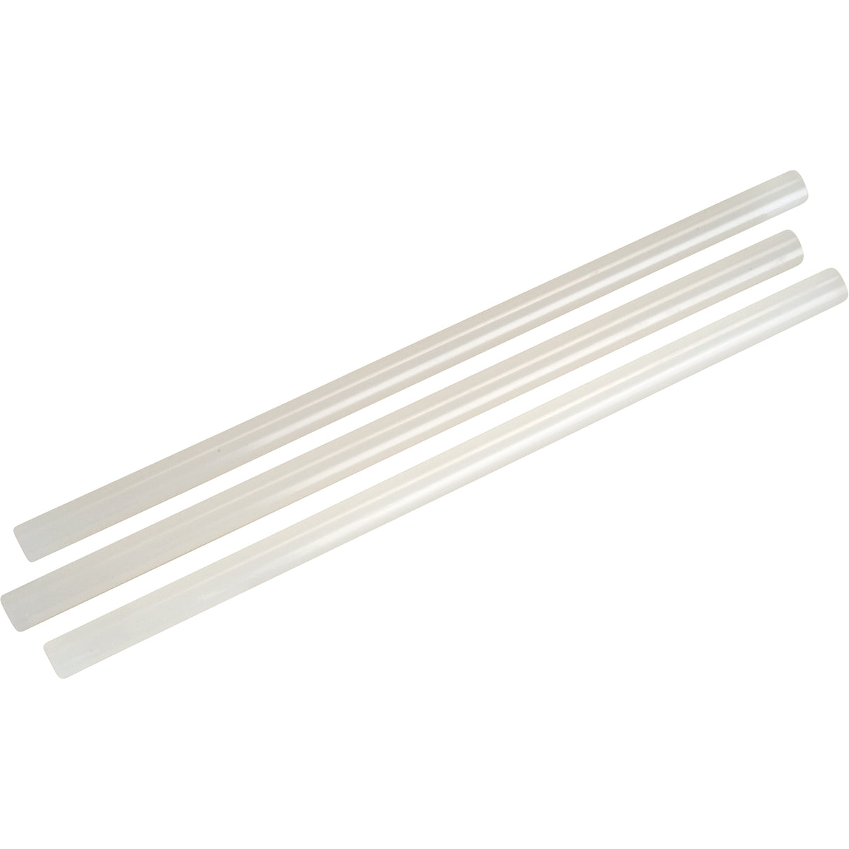 Glue Sticks, 7/16" Dia. x 10.0" L, Clear