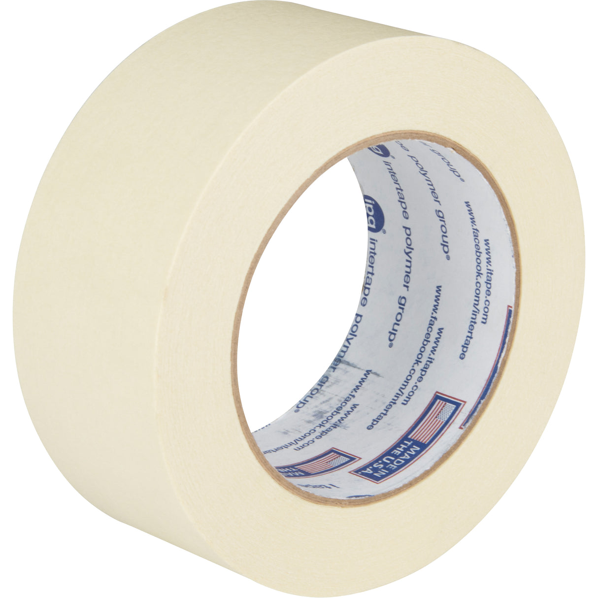 General Purpose Masking Tape, 48 mm (2") x 55 m (180'), Beige