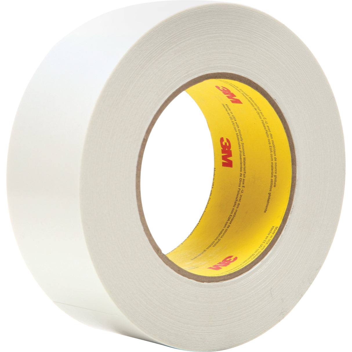 Double Coated Tape, 24 mm (1") W x 55 m (180') L, 4.3 mils Thick