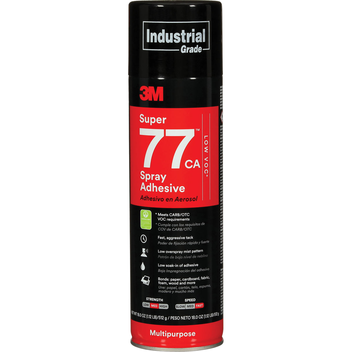 Super 77™ Multi-Purpose Spray Adhesive, Aerosol Can