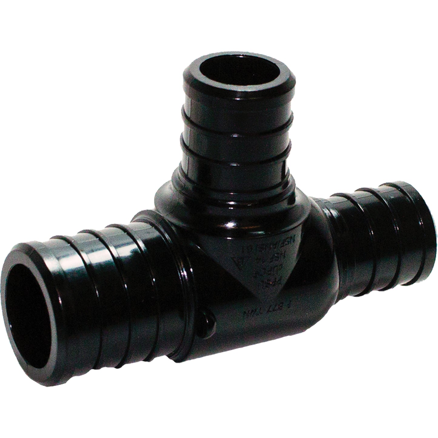 Tee Pipe Fitting, Polyalloy, 3/4"