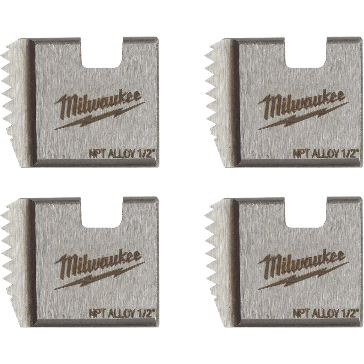 NPT Portable Pipe Dies, For Pipe Size 1/2", Alloy