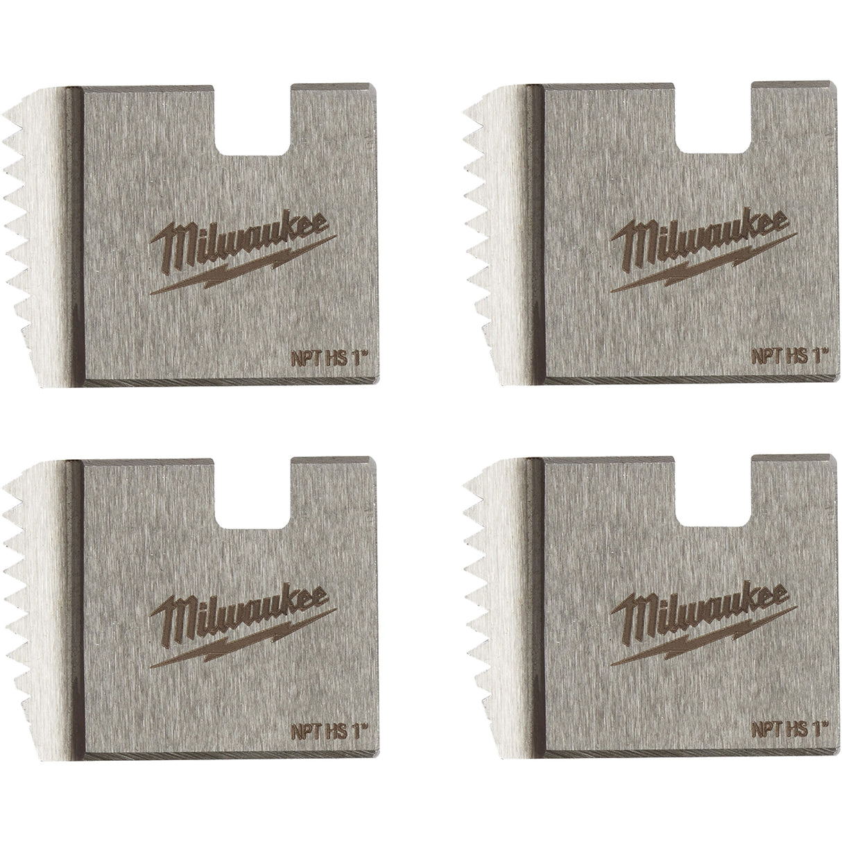 NPT Portable Pipe Dies, For Pipe Size 1", Alloy/High Speed Steel