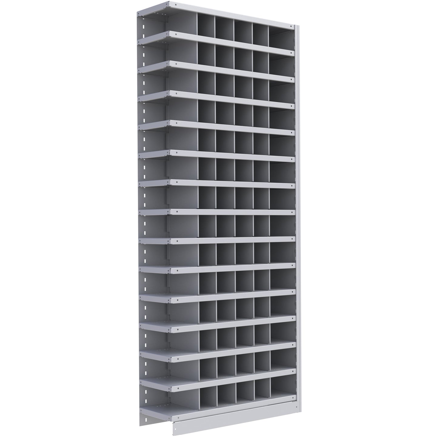 Interlok Shelving Unit, Steel, Boltless, 800 lbs. Capacity, 36" W x 88" H x 24" D