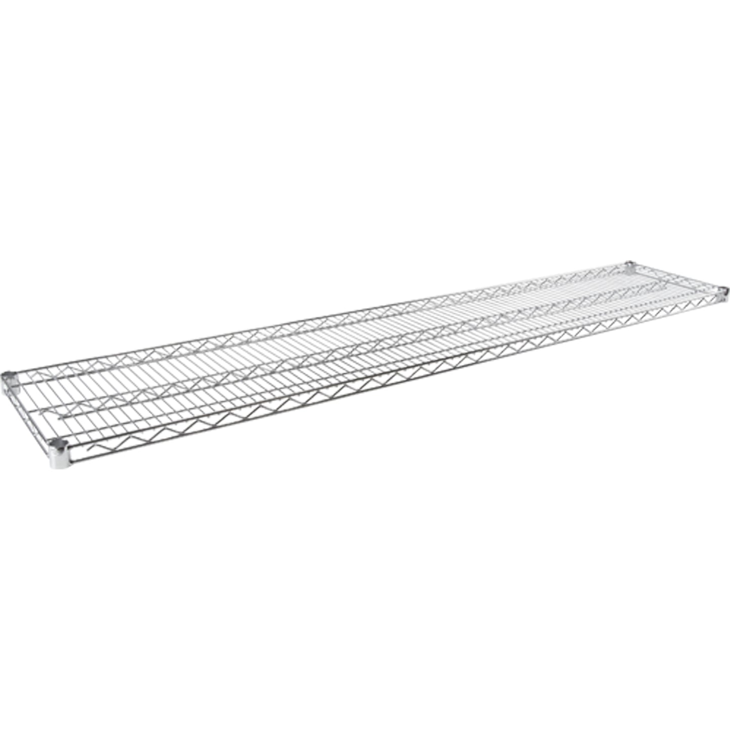 Wire Shelf for Heavy-Duty Chromate Wire Shelving, 72" W x 14" D, 600 lbs. Capacity