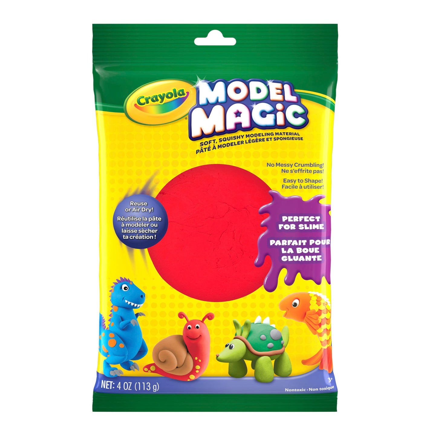 Crayola Model Magic 4 oz Bag, Red (Case of 12)