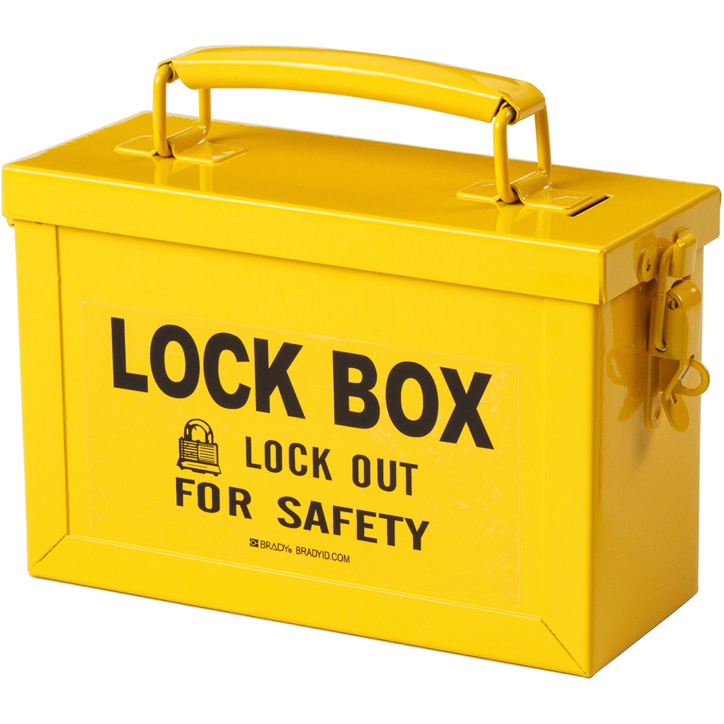 Brady Group Lock Box, Yellow