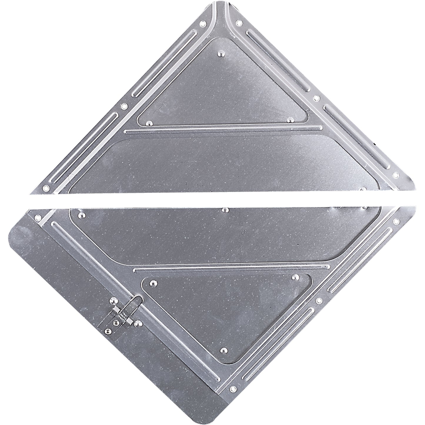 Incom Top Tape & Label Placard Holders, Aluminum