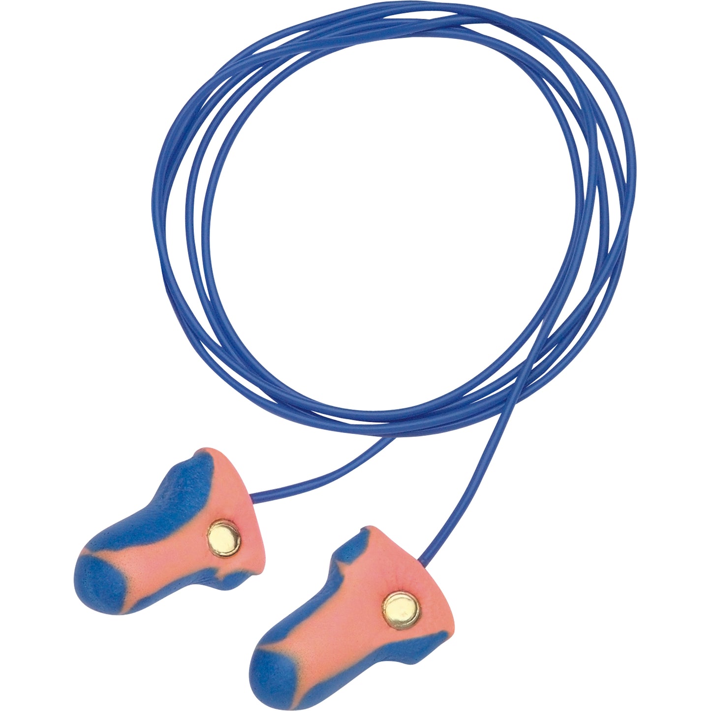 Honeywell Howard Leight™ Laser-Trak™ Single-Use Detectable Earplugs, Pair - Polybag, Corded