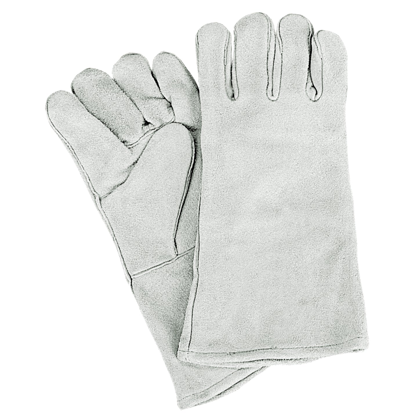 Weld-Mate Standard-Duty Welder's Gloves, Split Cowhide, Size Large