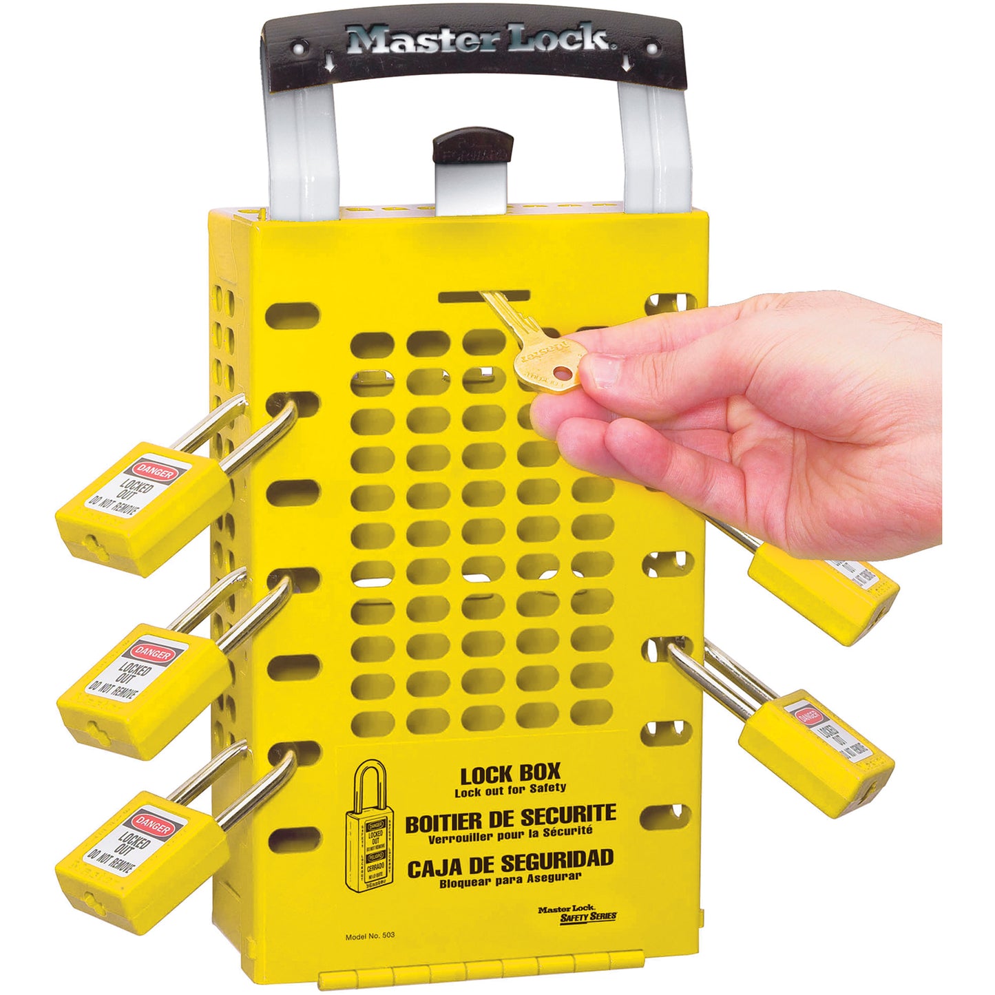 Master Lock Latch Tight™ Lock Boxes, Yellow