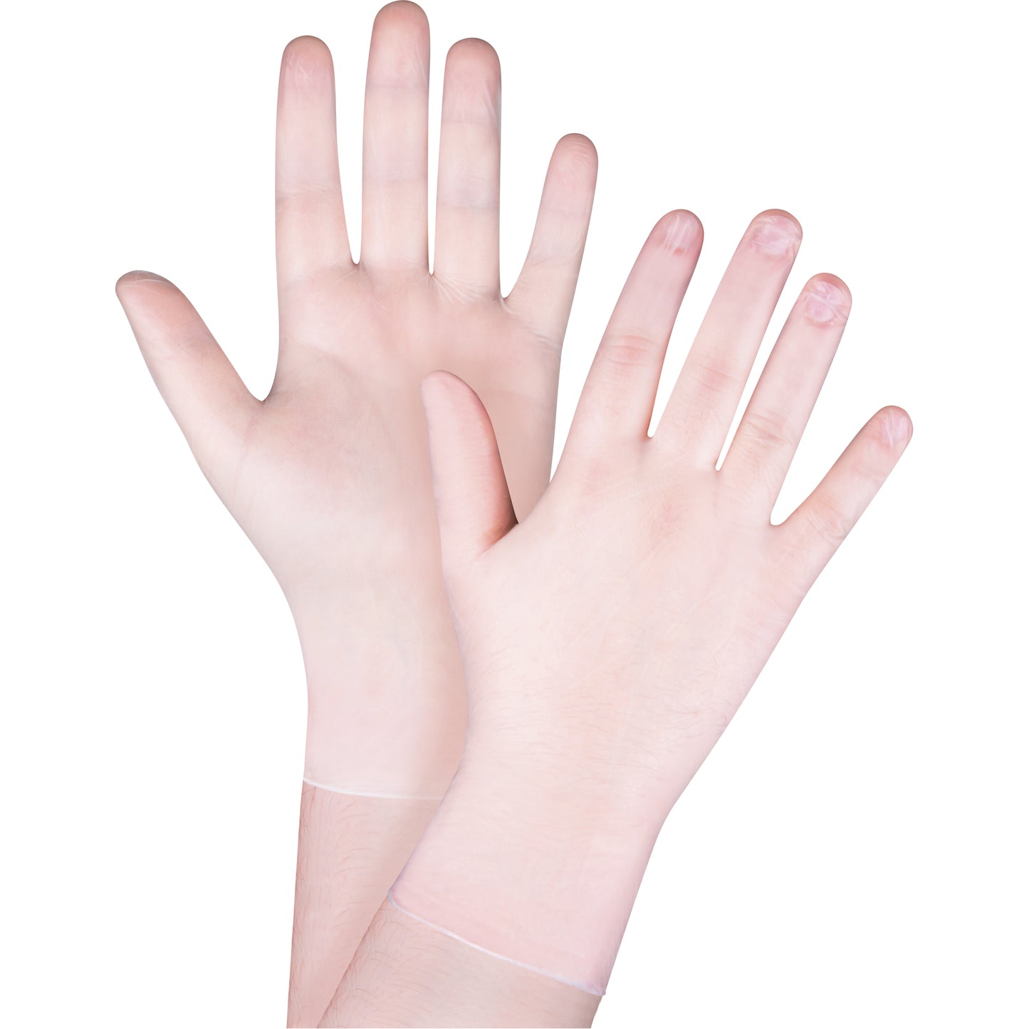 Zenith Safety Products Disposable Gloves, Large, Vinyl, 4-mil, Powder-Free, White