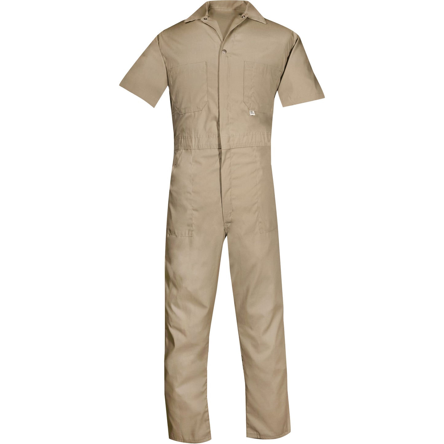 Big Bill Short Sleeved Coveralls, Men's, Tan, Size 3X-Large (Tall)