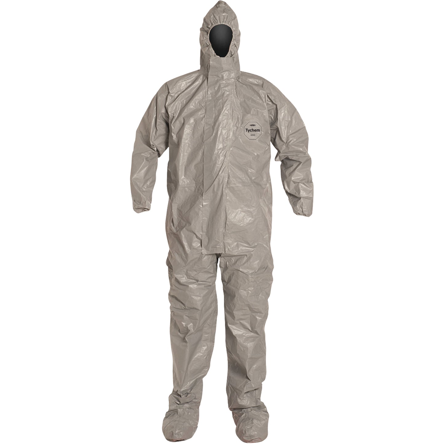 Dupont Personal Protection Tychem® 6000 Coveralls, Small, Grey