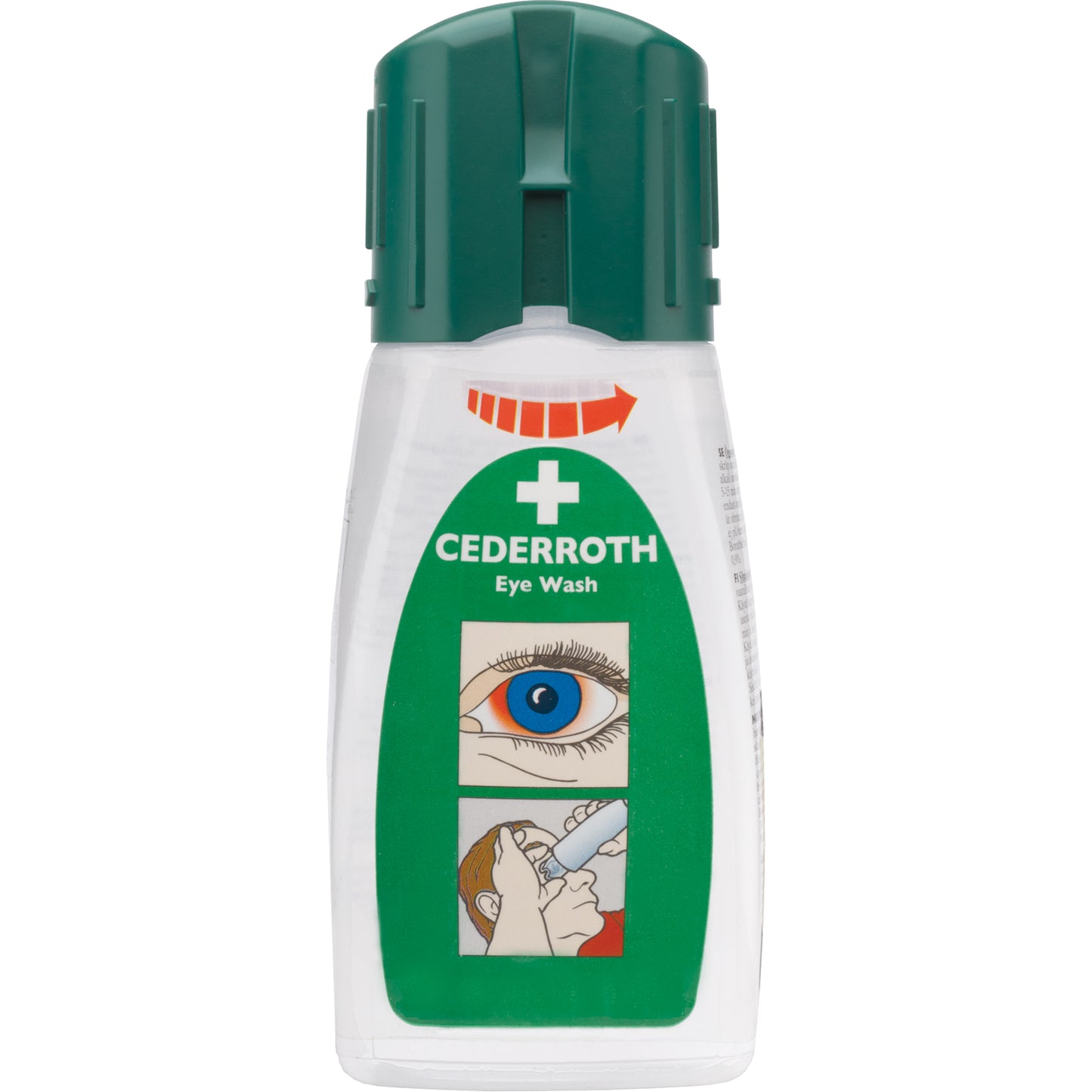 Cederroth Eyewash Solution, Full Bottle, 235 ml
