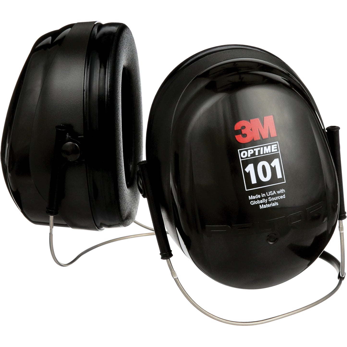 3M Peltor™ Optime™ 101 Series Earmuffs, Neckband, 26 NRR dB