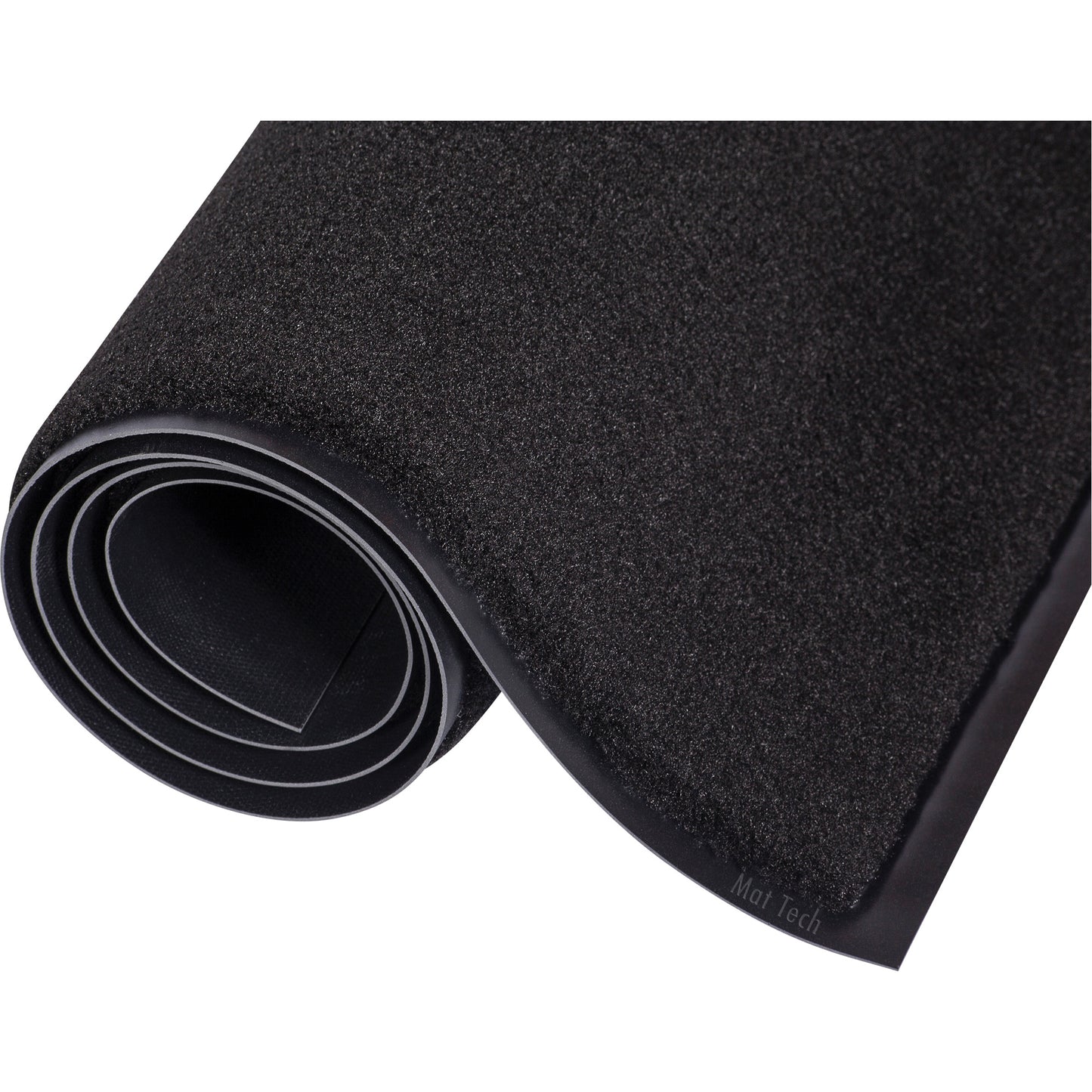 Mat Tech Superluxe™ Entrance Mat, Wiper, 4' x 6' x 1/2", Black