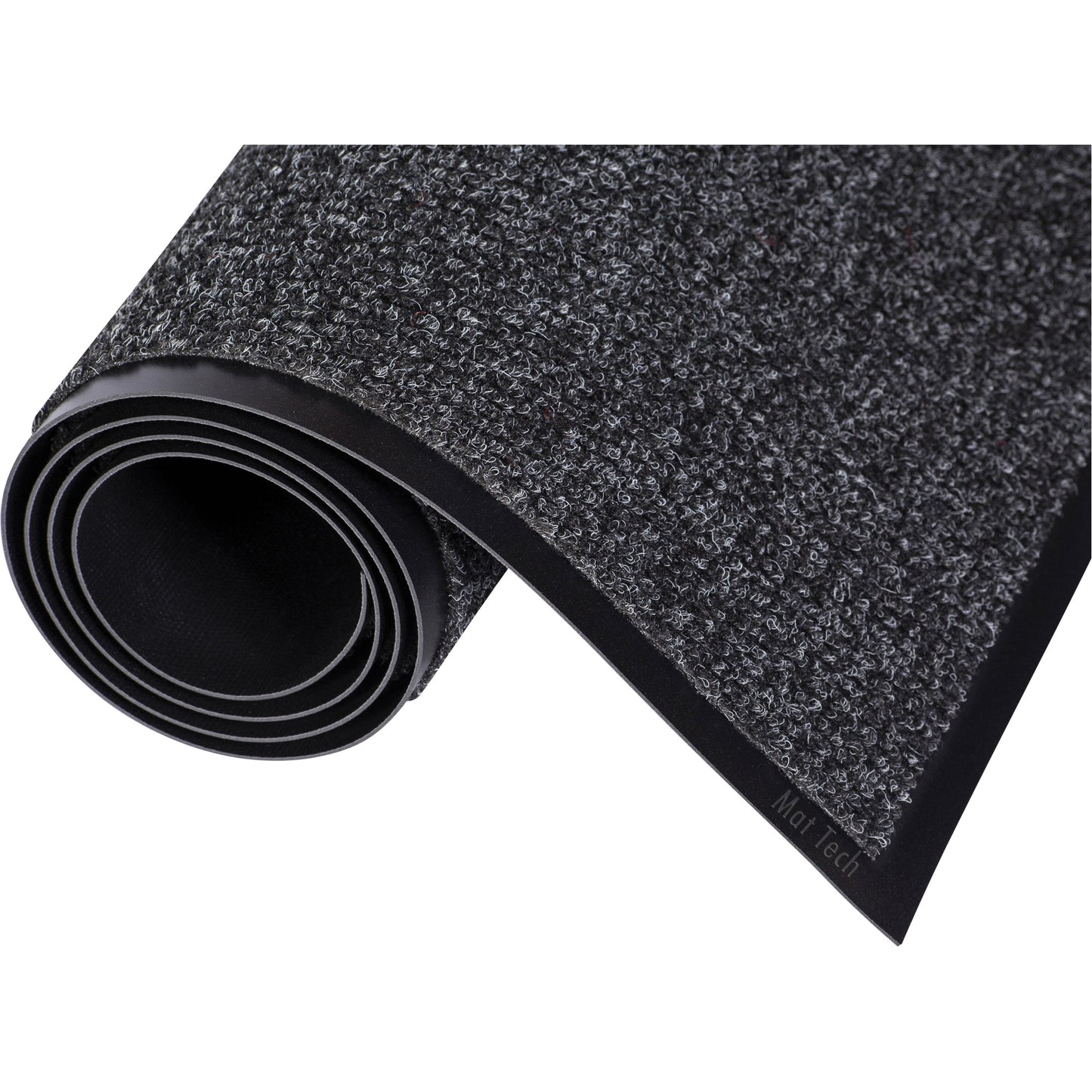 Mat Tech Needle-Rib™ Entrance Mat, Wiper, 6' x 10' x 5/16", Charcoal