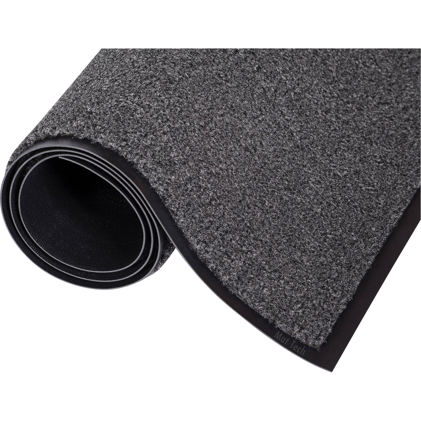 Mat Tech Proluxe™ Entrance Mat, Wiper, 6' x 10' x 7/16", Charcoal