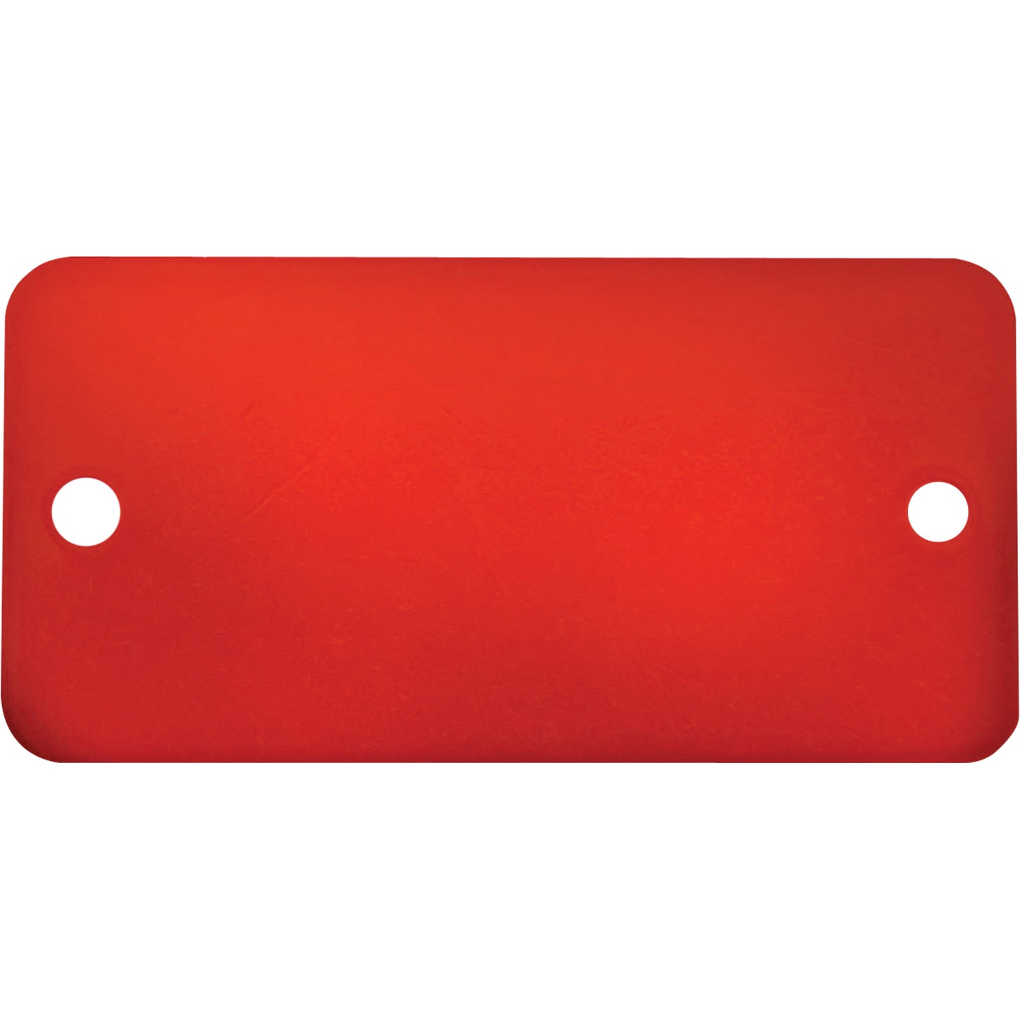 C.H. Hanson Blank Tags, Aluminum, 3" W x 1" H