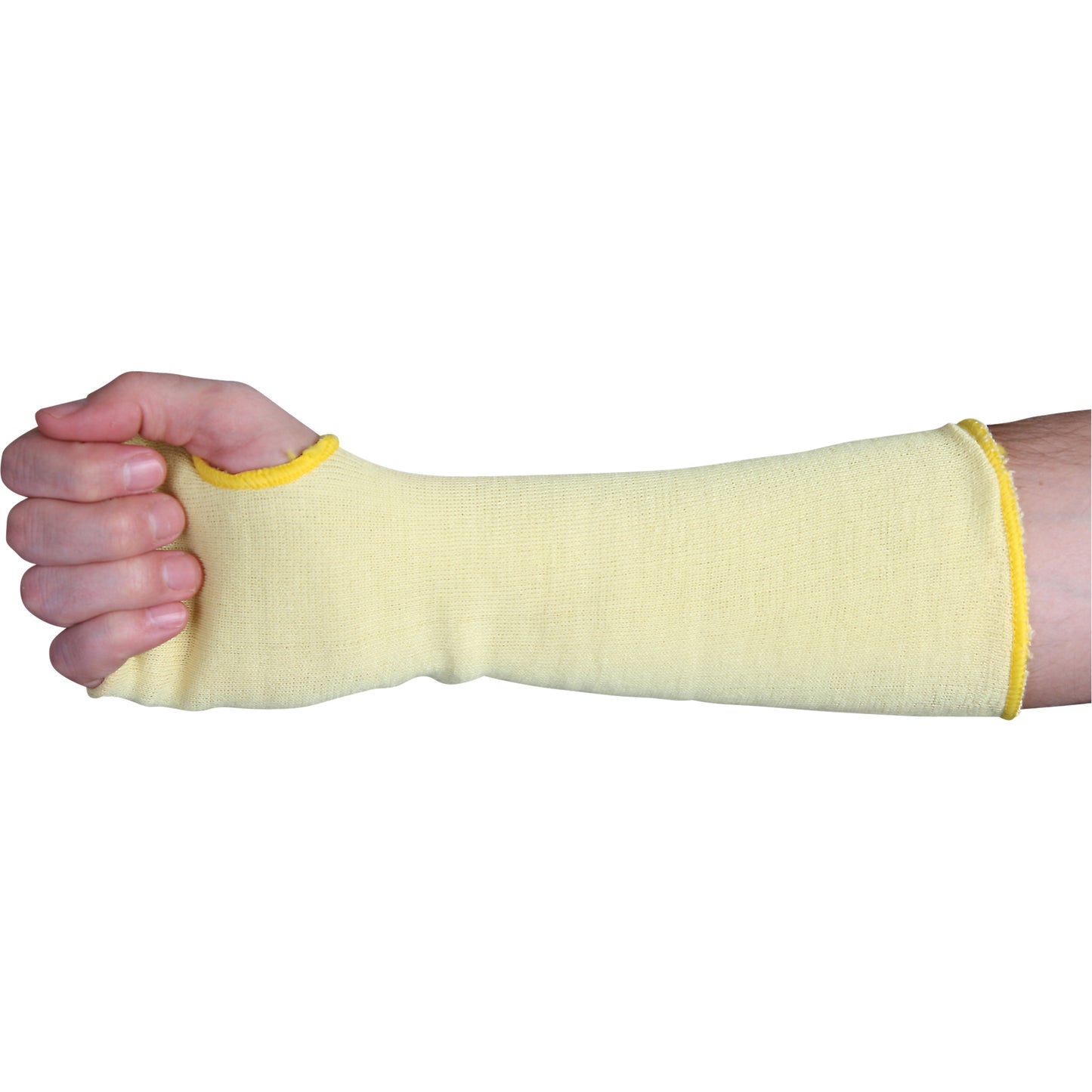 Superior Glove Works Ltd. Cut-Resistant Sleeves, Kevlar®, 14", ANSI/ISEA 105 Level 3, Yellow
