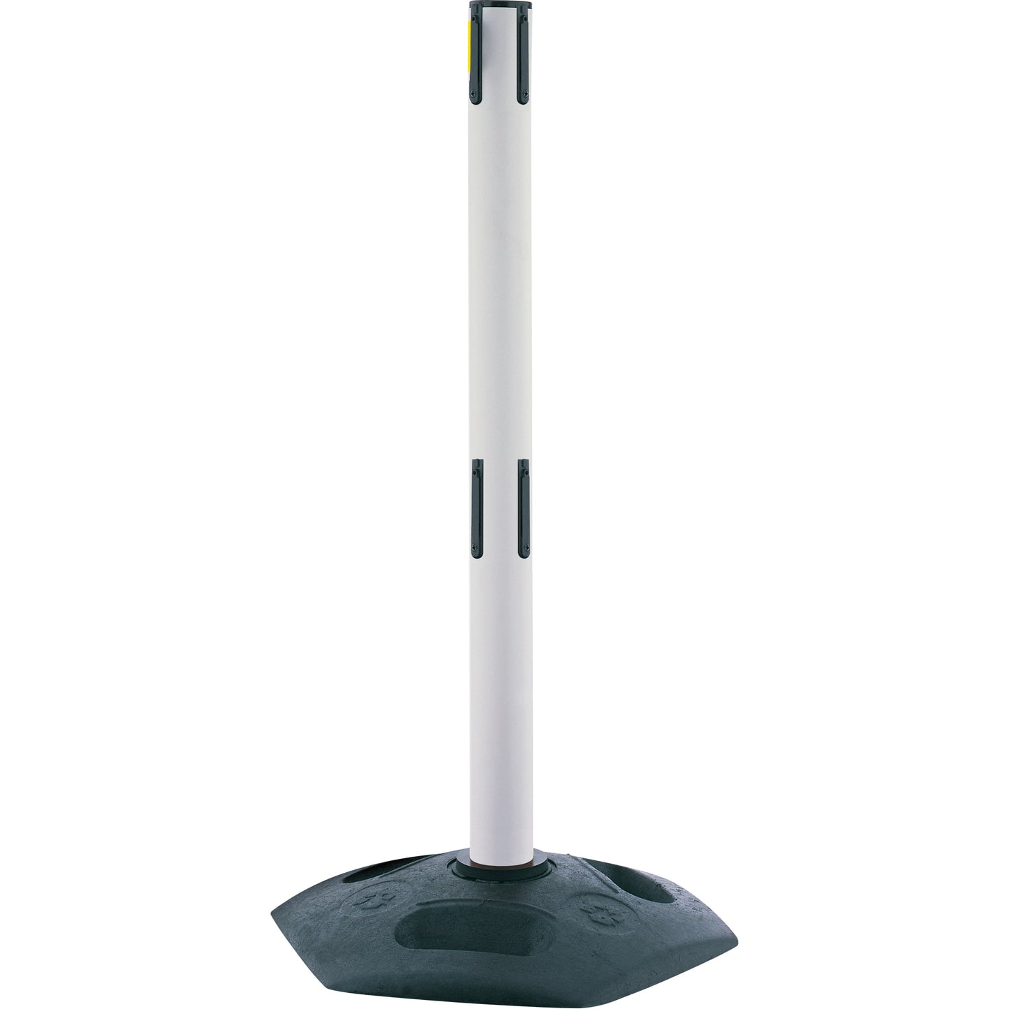Tensator Dual Line Heavy Duty Receiver Post, 38" High, White