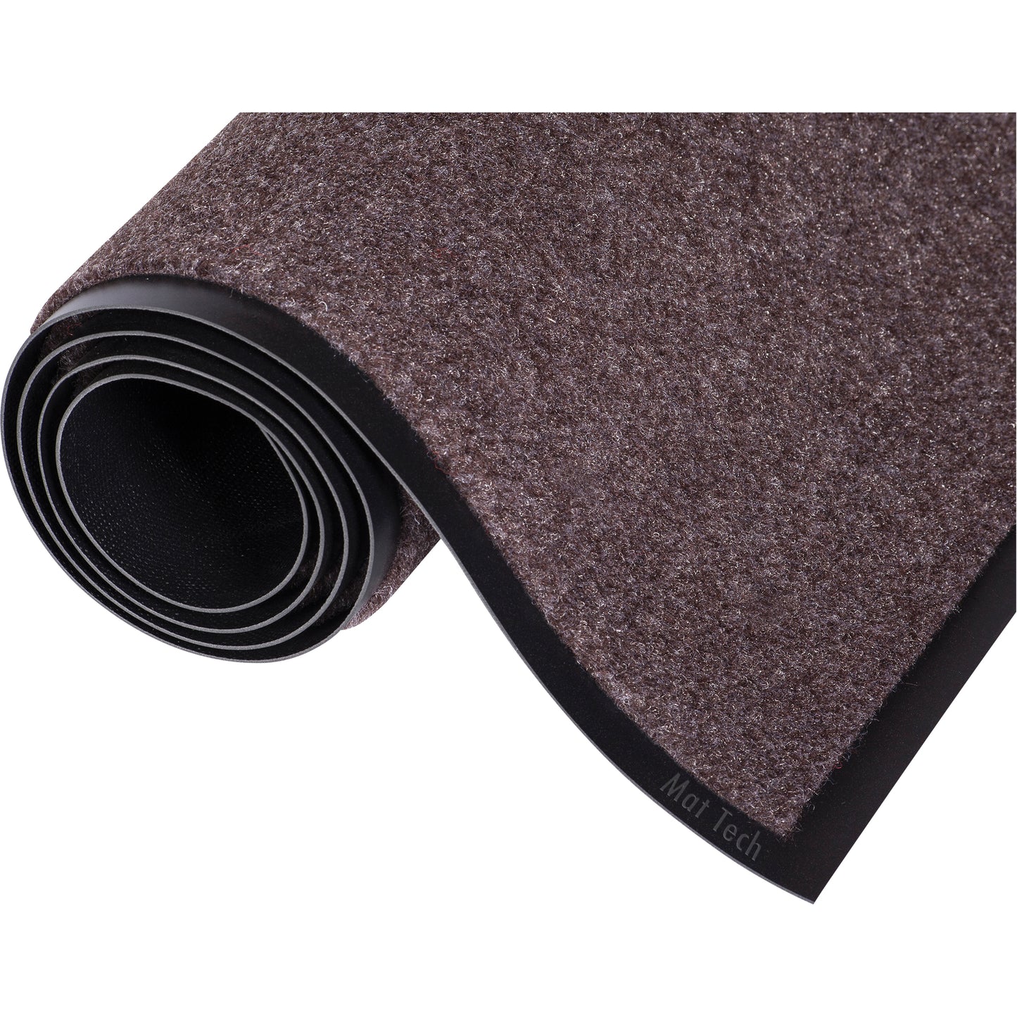Mat Tech Eco-Step™ Mat, Wiper, 3' x 51' x 1/4", Walnut