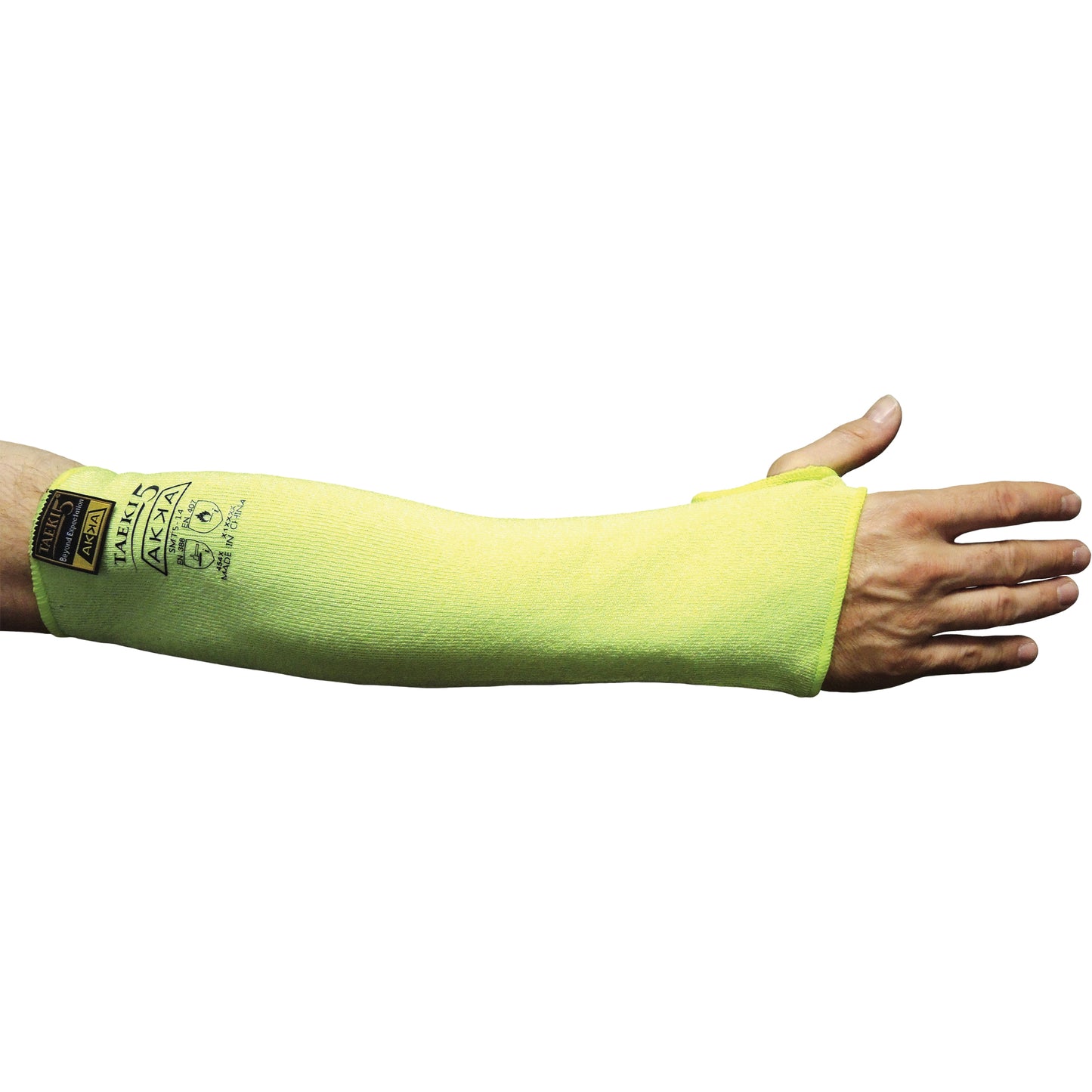 BCL Glove Ltd Sleeve, Taeki 5™, 14", EN 388 Level 5, Yellow