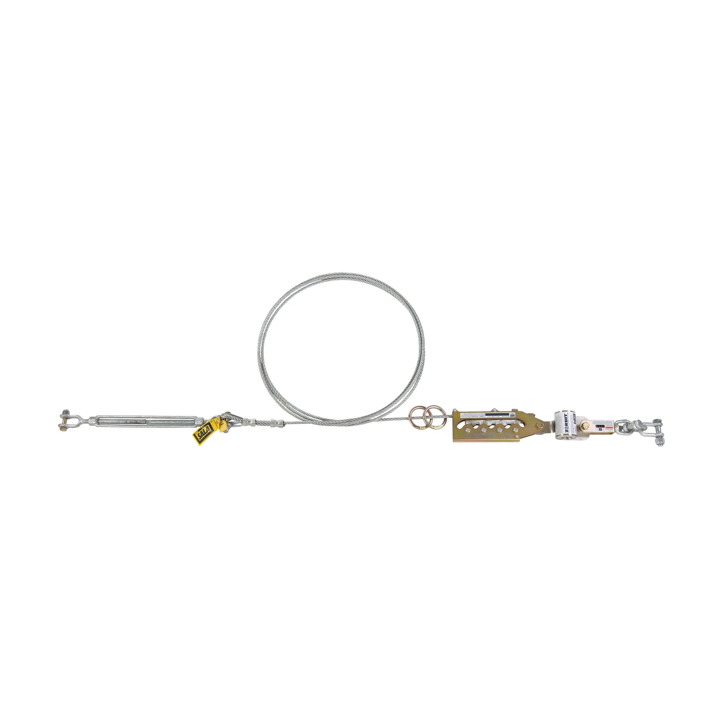 3M DBI Sala Fall Protection DBI-SALA® Sayfline™ Cable Horizontal Lifeline System, Galvanized Cable