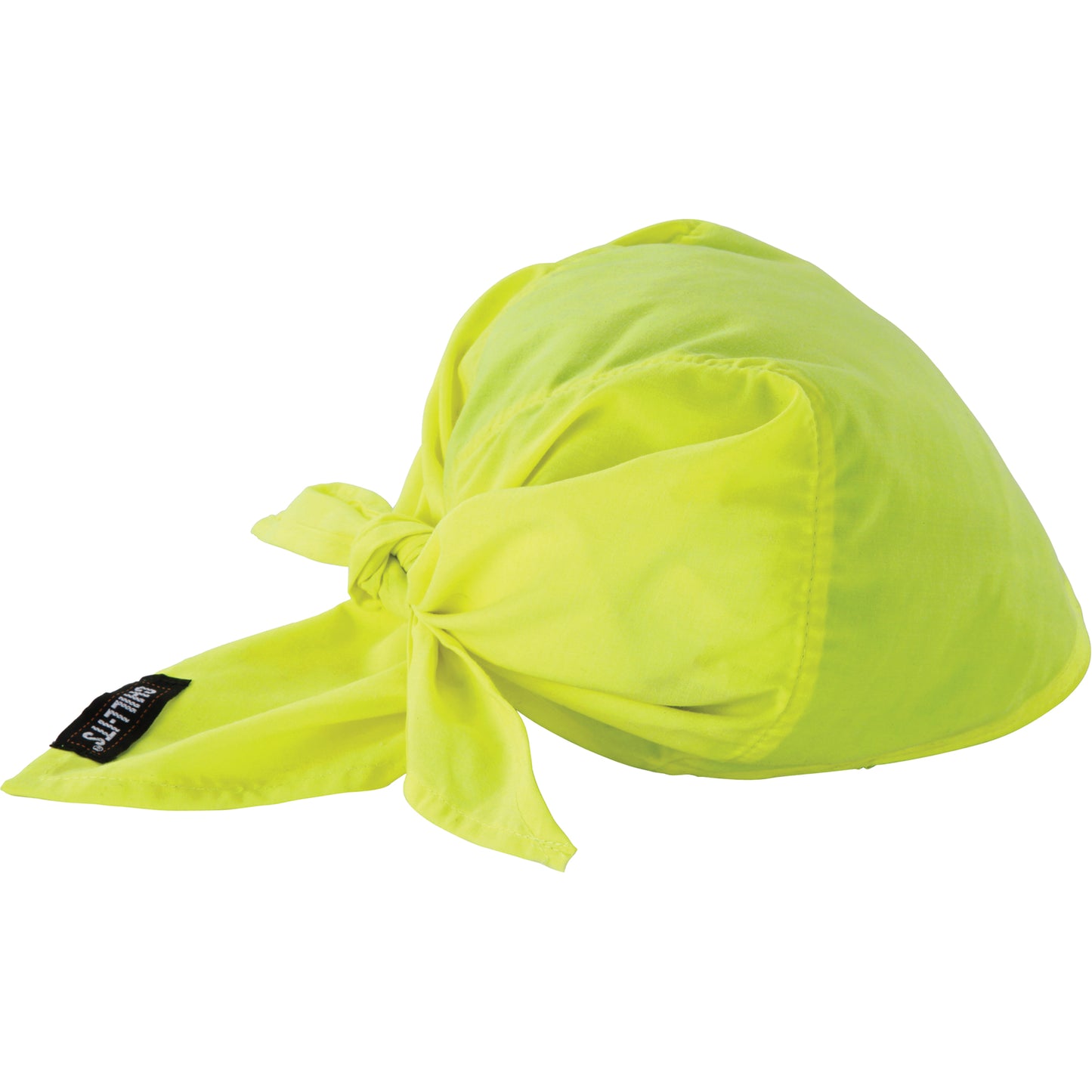 Ergodyne Chill-Its® 6710CT Cooling Triangle Hats, High Visibility Lime-Yellow