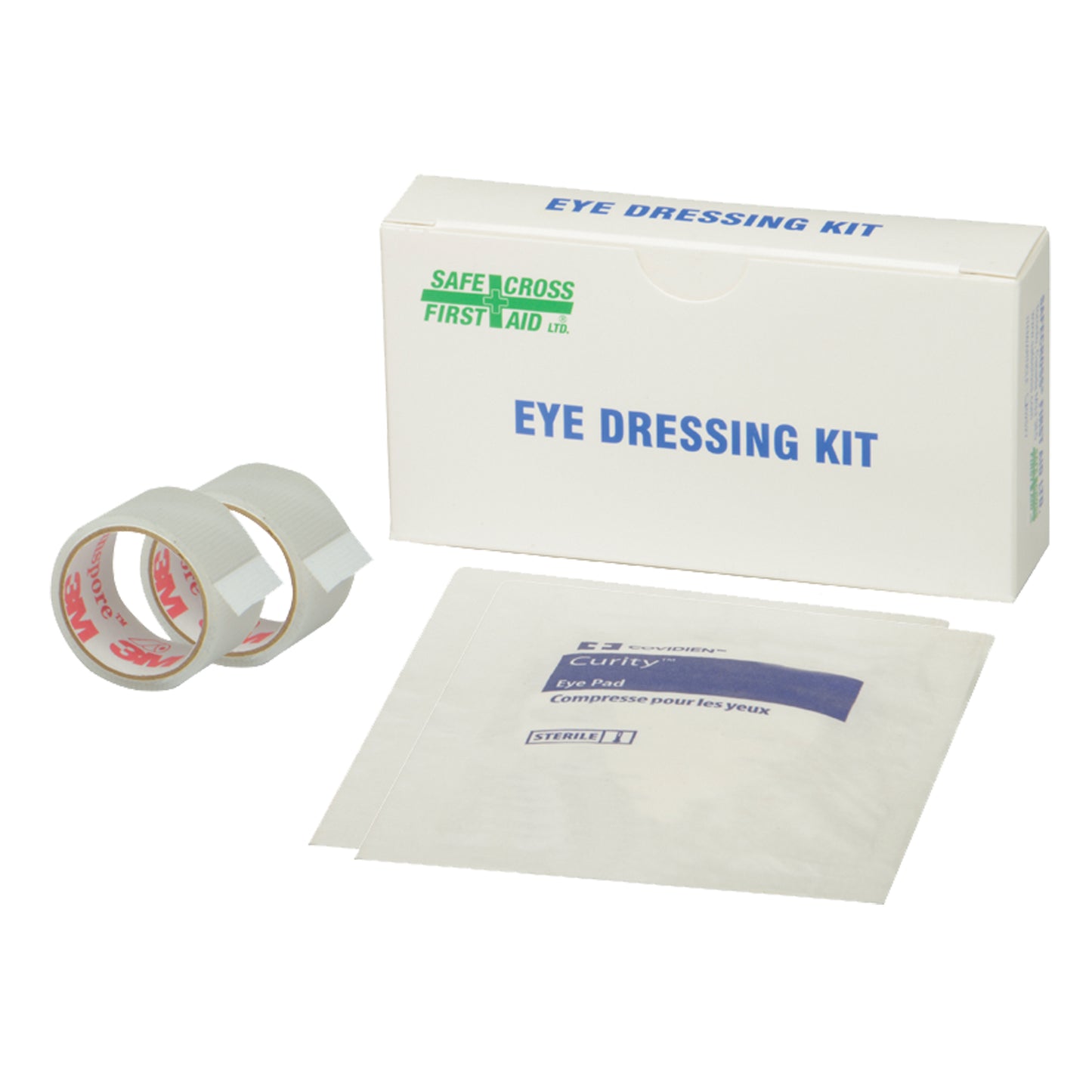 Safecross Dressing Kit (2 Pads, Tape), Eye, Class 1