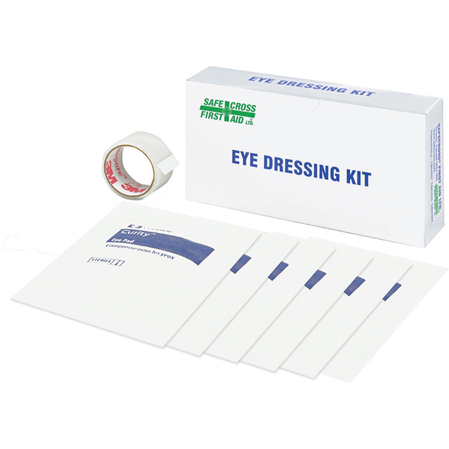 Safecross Dressing Kit (6 Pads, Tape), Eye, Class 1