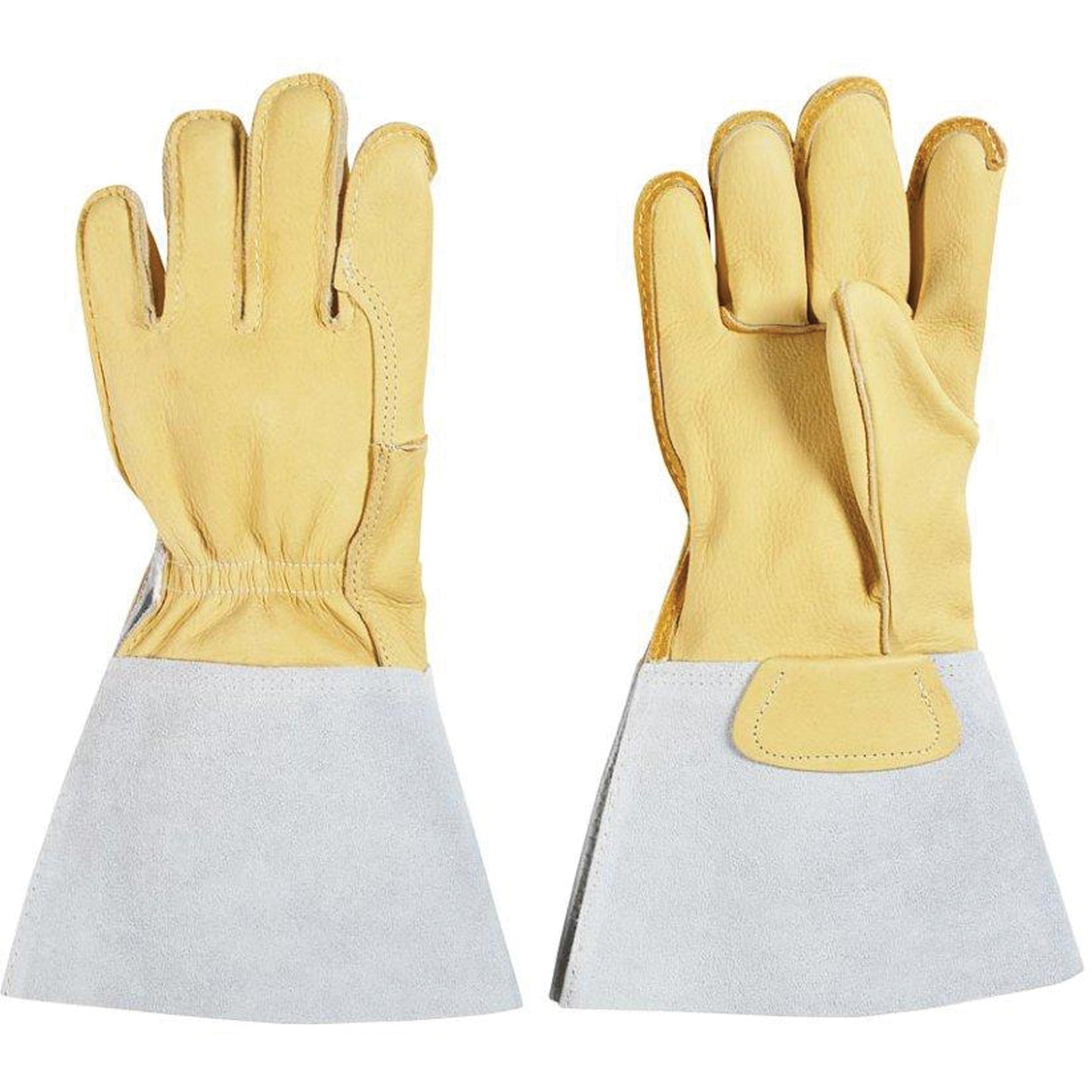 Natpro Welding Gloves, Grain Cowhide, Size Small