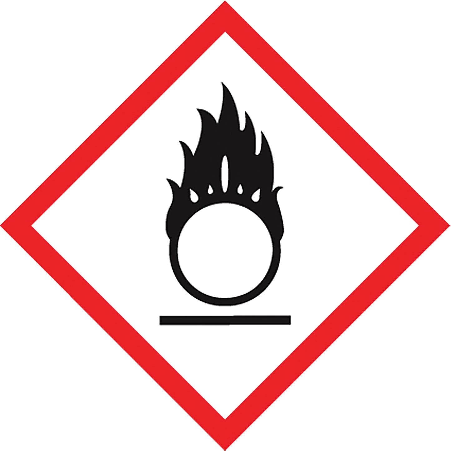 Accuform Signs GHS Pictogram Labels, Paper, Roll, 4" L x 4" W