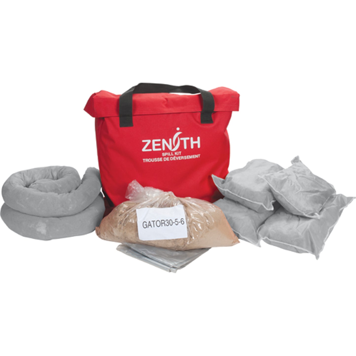 Zenith Safety Products Service Vehicle Spill Kit, Universal, Bag, 10 US gal. Absorbancy