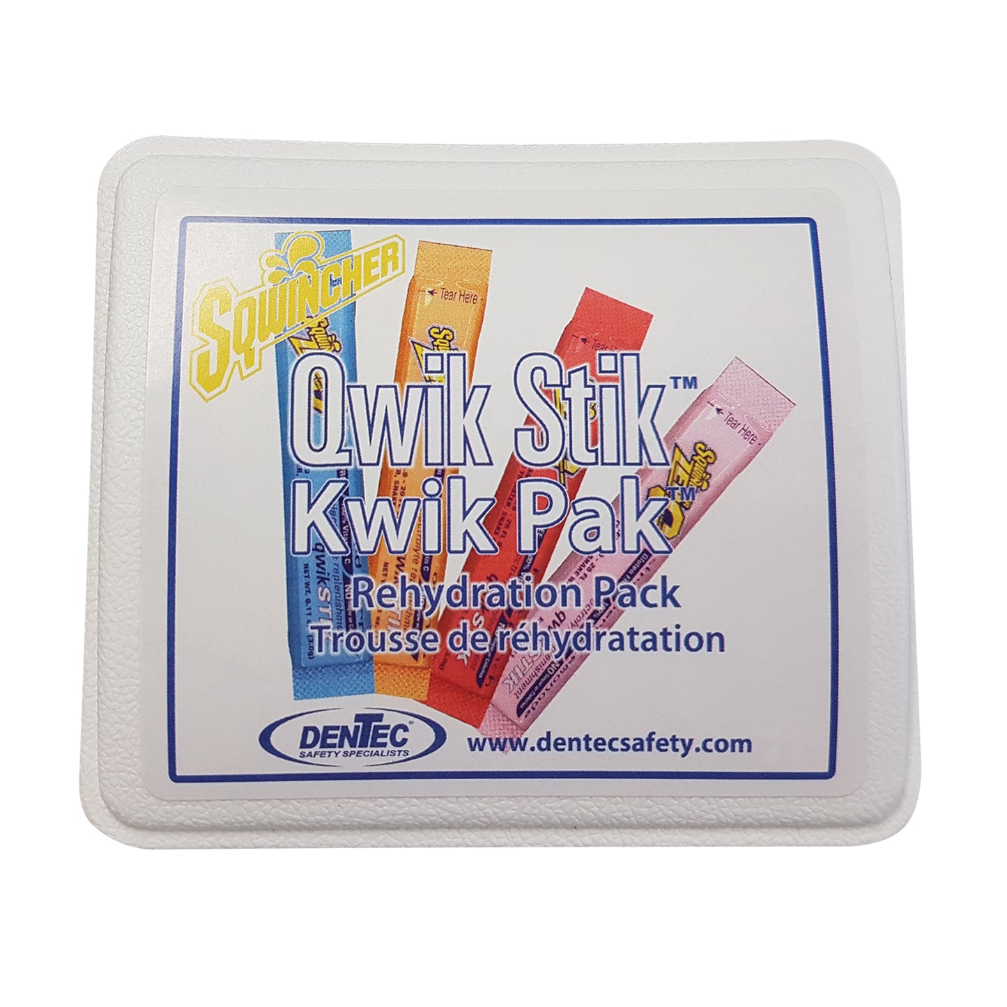 Dentec Sqwincher® Qwik Stik™ Kwik Pak™Lite Rehydration Drink, Single Serve