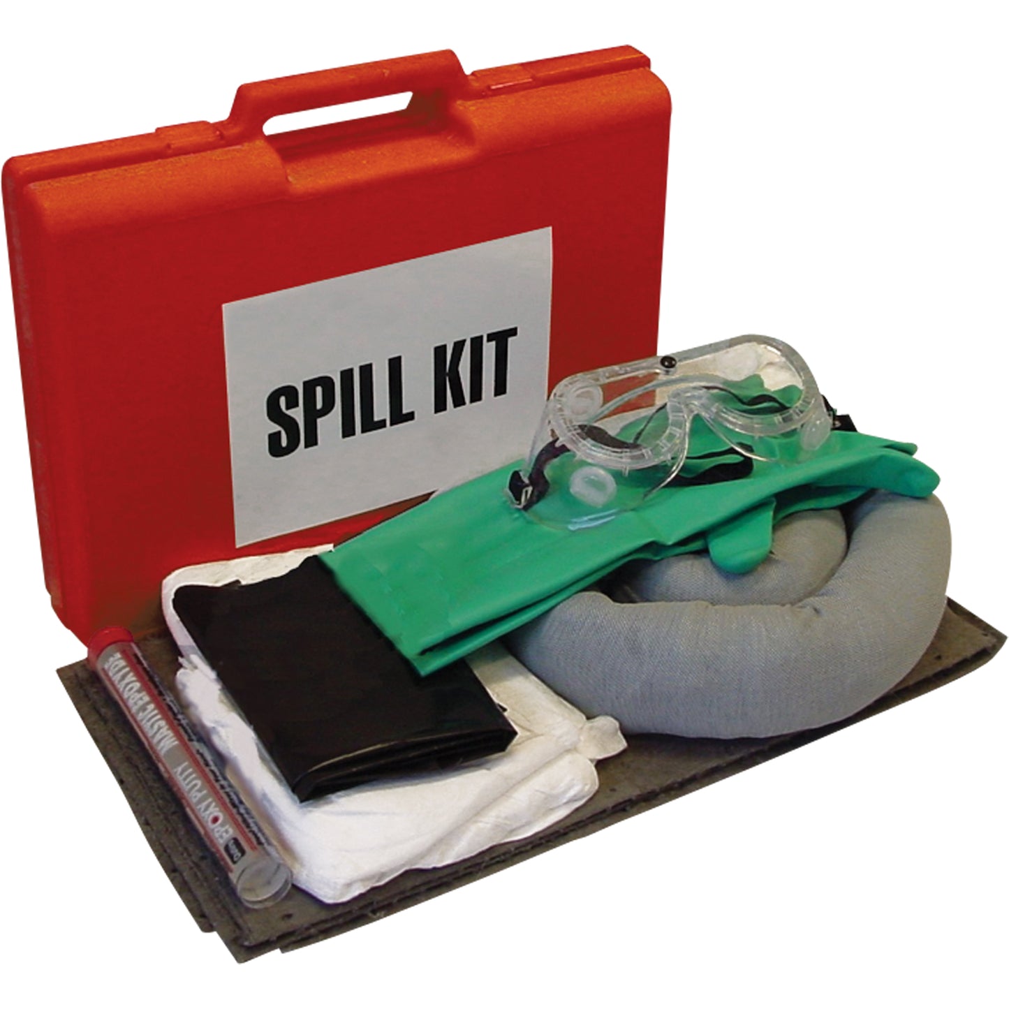 Zenith Safety Products First Responders Spill Kit, Universal, Case, 2.6 US gal Absorbancy